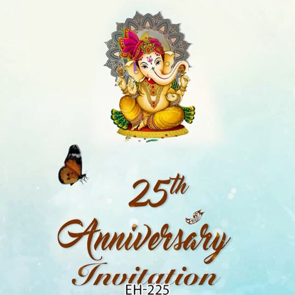 Anniversary Invitation EH-225