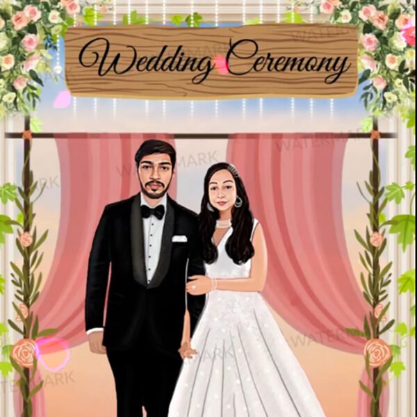 Christian Wedding Invitation EH-269