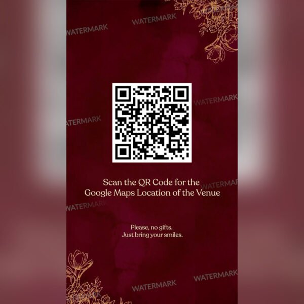 Wedding Reception Invitation EH-379 - Image 4
