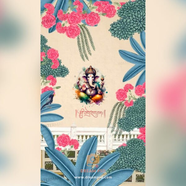 Old Indian Traditional Wedding Invitation EH-396 - Image 2