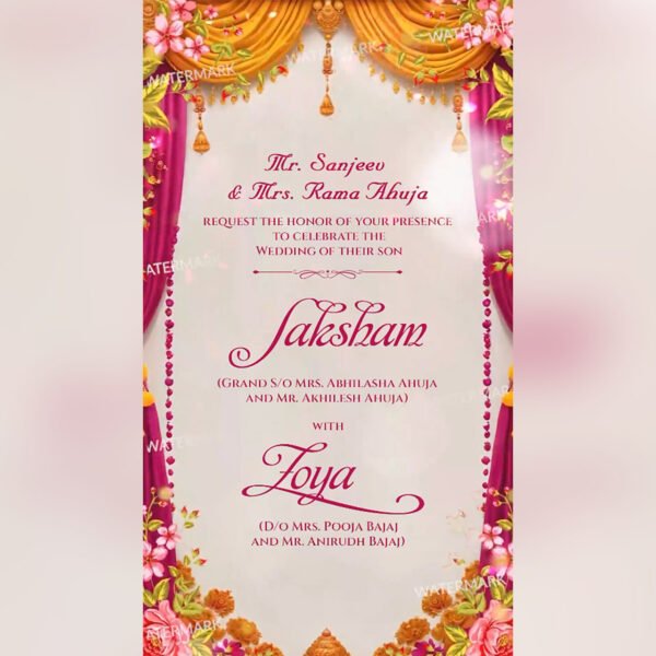 Wedding Invitation EH-393 - Image 3