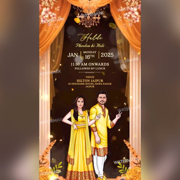 Wedding Invitation EH-393 - Image 4