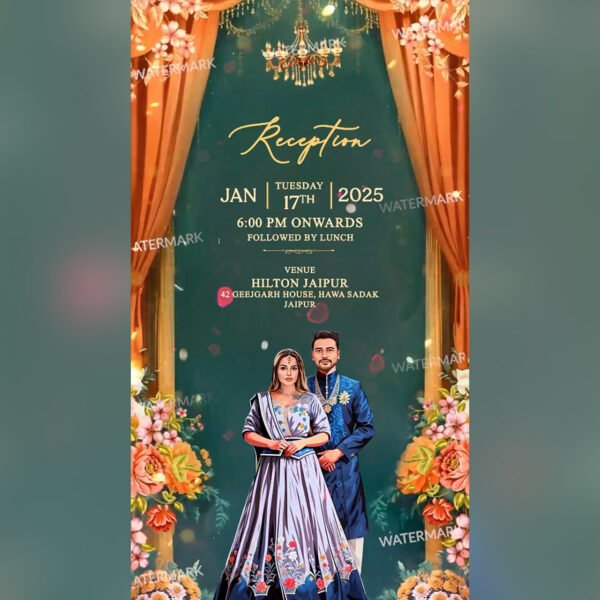 Wedding Invitation EH-393 - Image 6