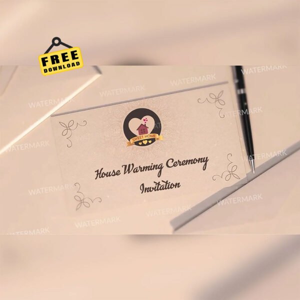 House Warming Invitation EH-356