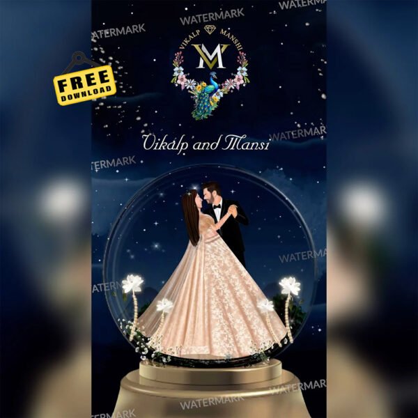 Save the Date Invitation EH-362