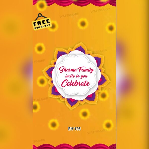 Wedding Invitation EH-105
