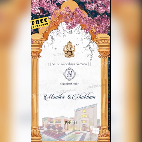 Wedding Invitation EH-111