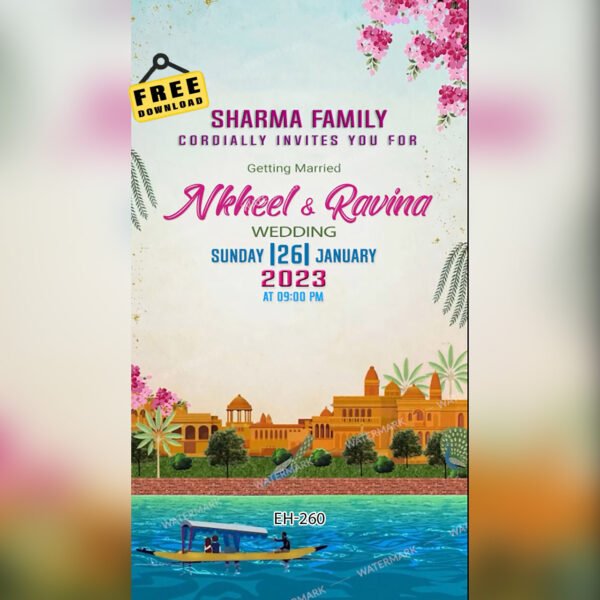 Wedding Invitation EH-260