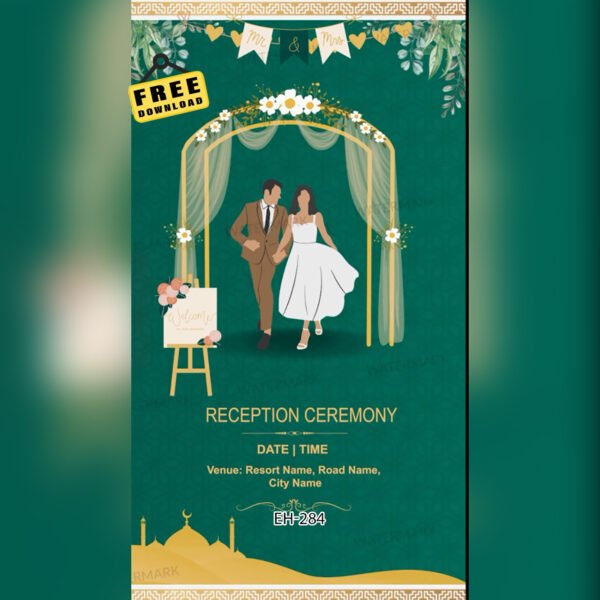 Wedding Invitation eh-284