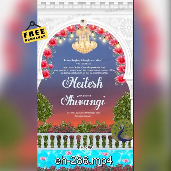 Wedding Invitation EH-286