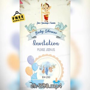 Baby Shower Invitation EH-293