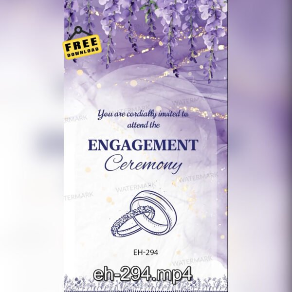 Wedding Invitation eh-294