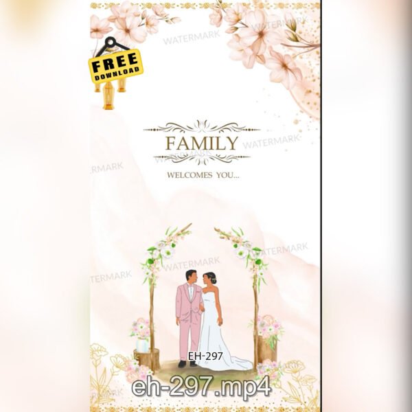 Wedding Invitation eh-297
