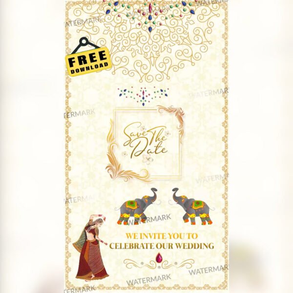 Save the date Invitation EH-473