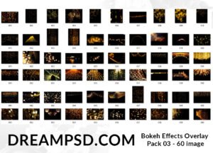 Bokeh Effects Overlay Pack 03