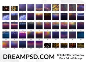 Bokeh Effects Overlay Pack 04