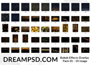Bokeh Effects Overlay Pack 05