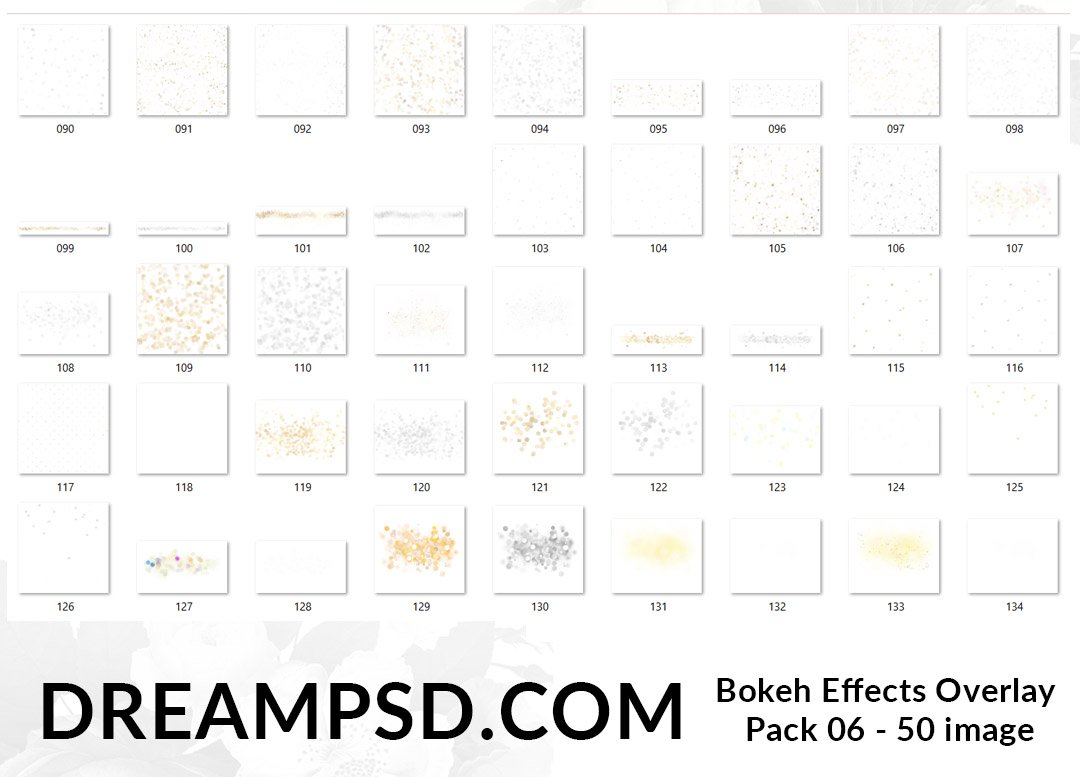 Bokeh Effects Overlay Pack 06