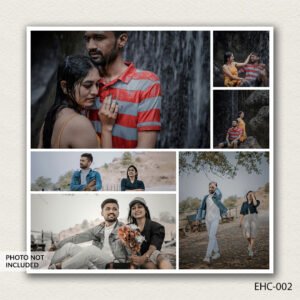 photo collage PSD template EHC-002
