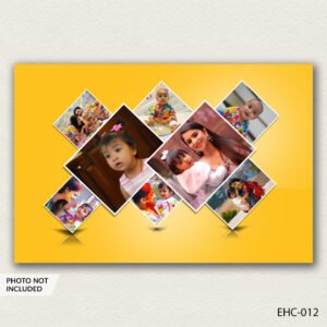 photo collage PSD template EHC-012