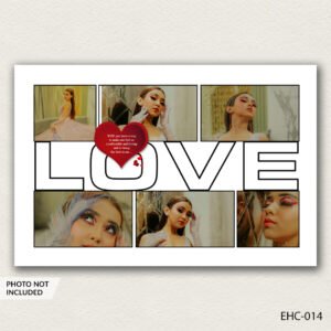 photo collage PSD template EHC-014