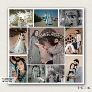 photo collage PSD template EHC-016