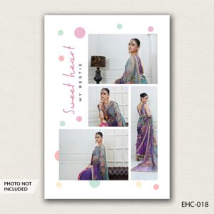 photo collage PSD template EHC-018