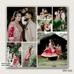 photo collage PSD template EHC-020