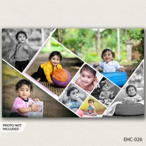 photo collage PSD template EHC-026