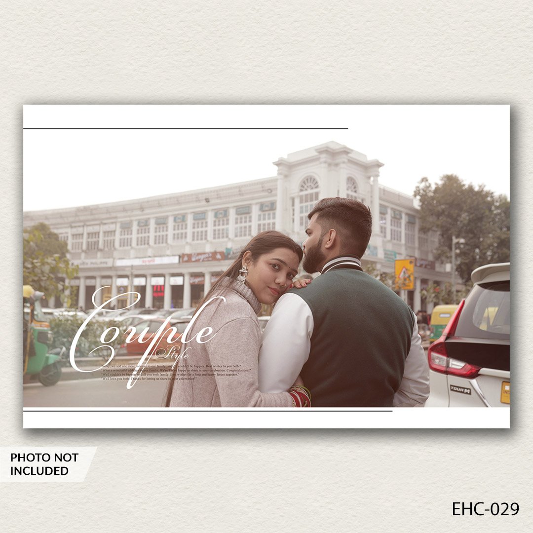 photo collage PSD template EHC-029