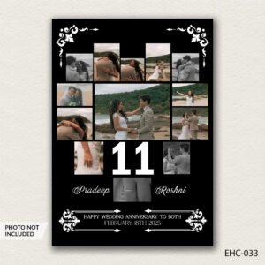 photo collage PSD template EHC-033