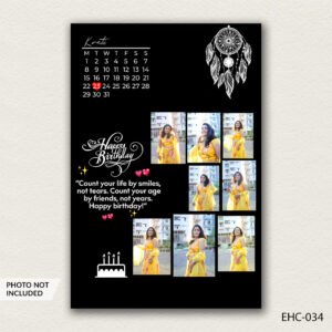 photo collage PSD template EHC-034