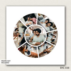 photo collage PSD template EHC-038