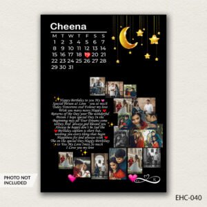 photo collage PSD template EHC-040