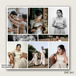photo collage PSD template EHC-041