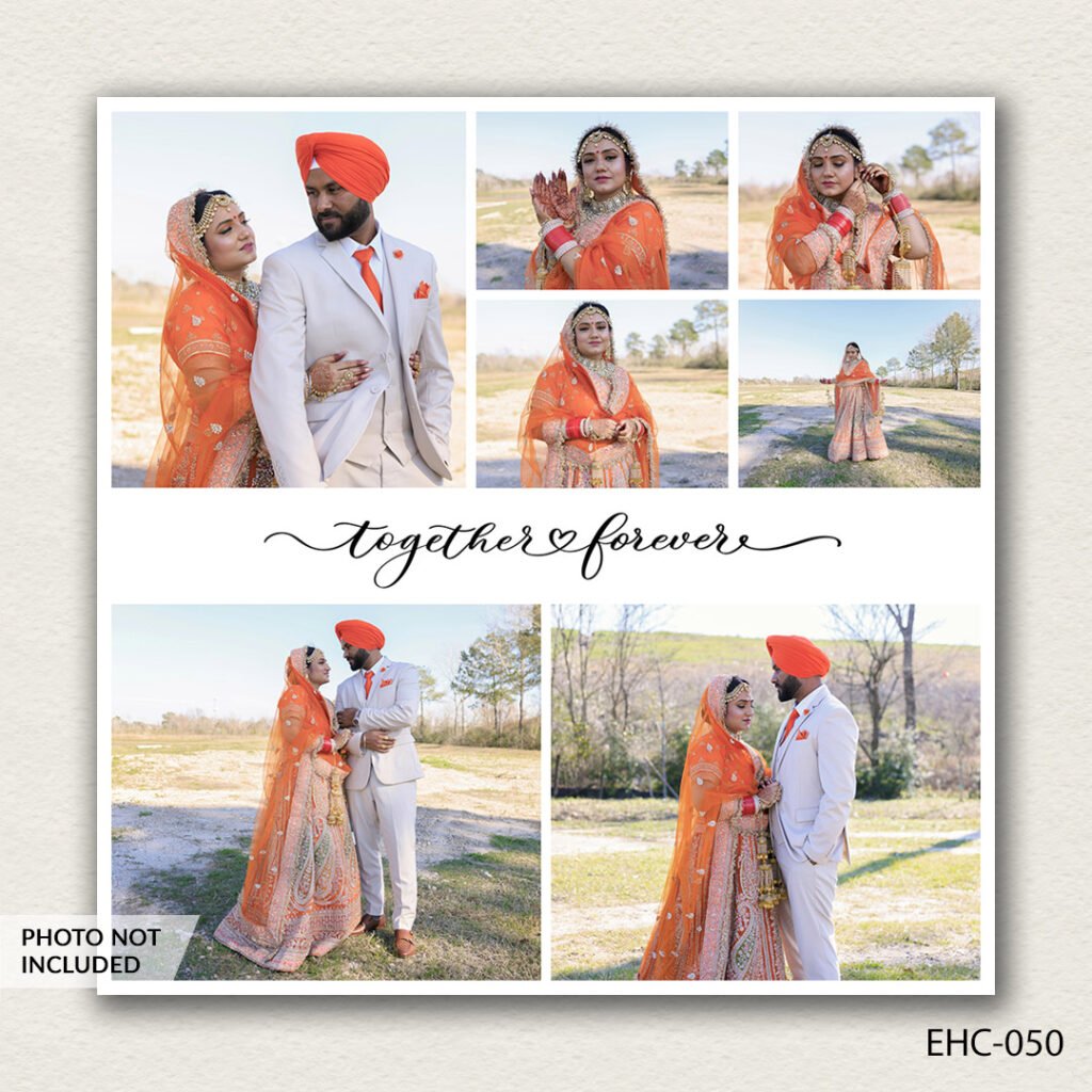 photo collage PSD template EHC-050