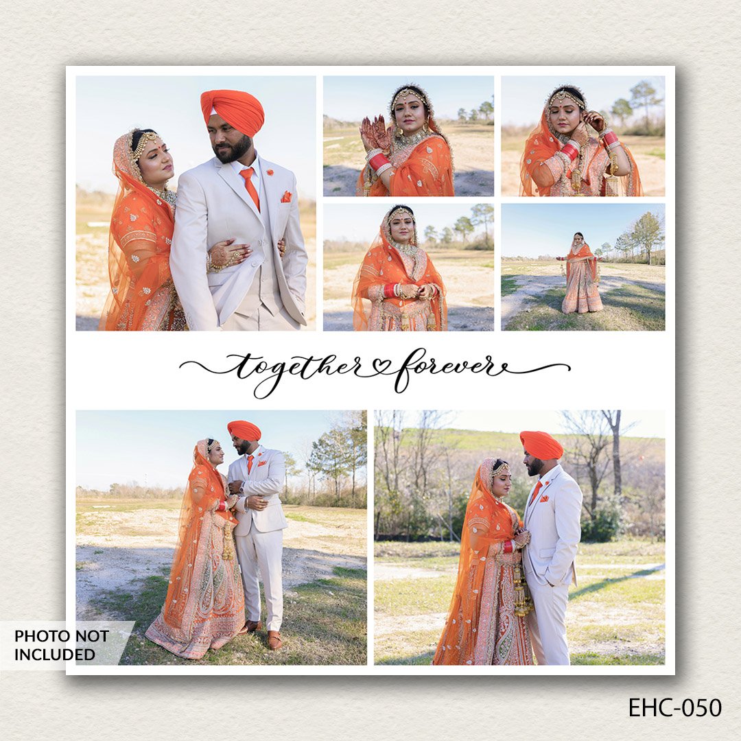 photo collage PSD template EHC-050