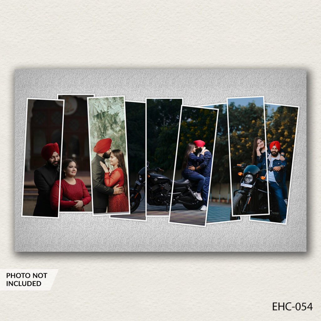 photo collage PSD template EHC-054