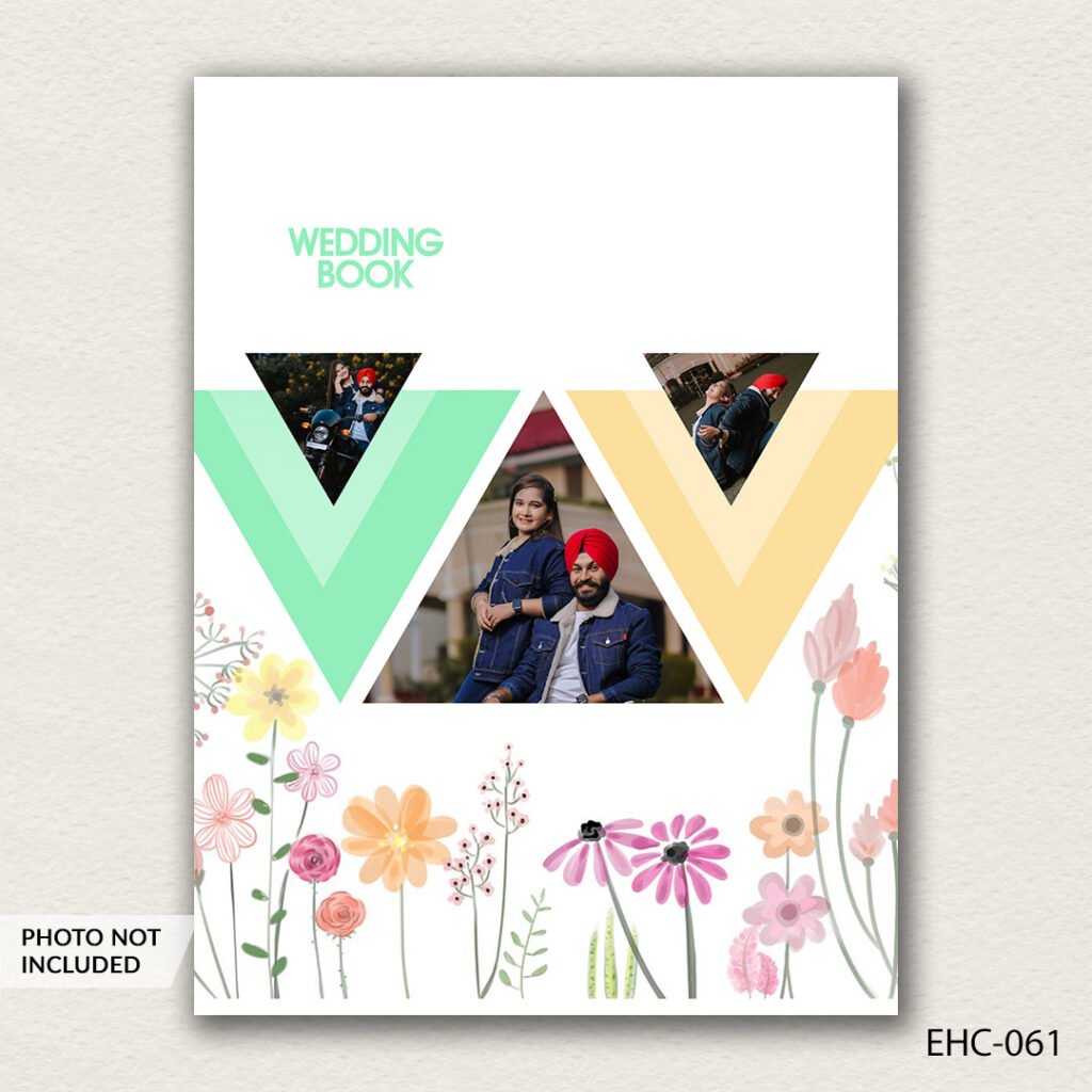 photo collage PSD template EHC-061