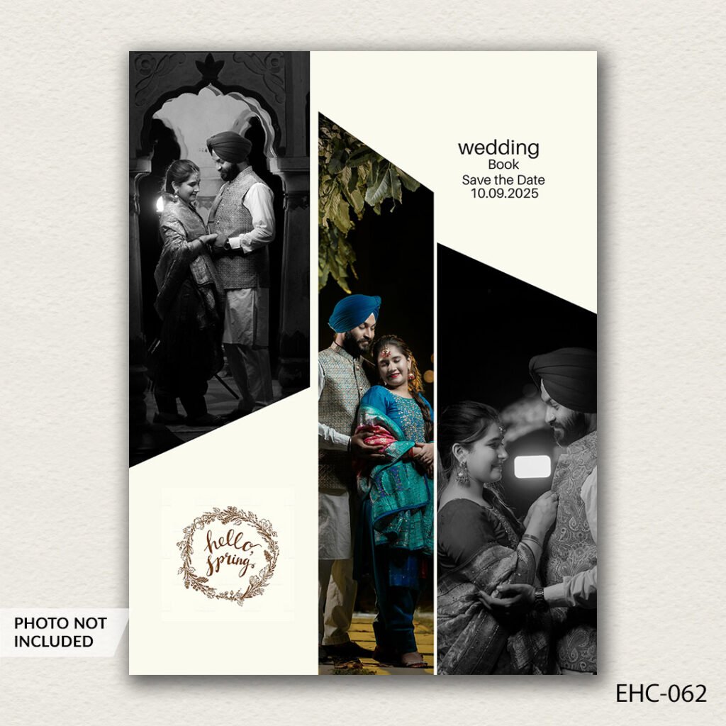 photo collage PSD template EHC-062