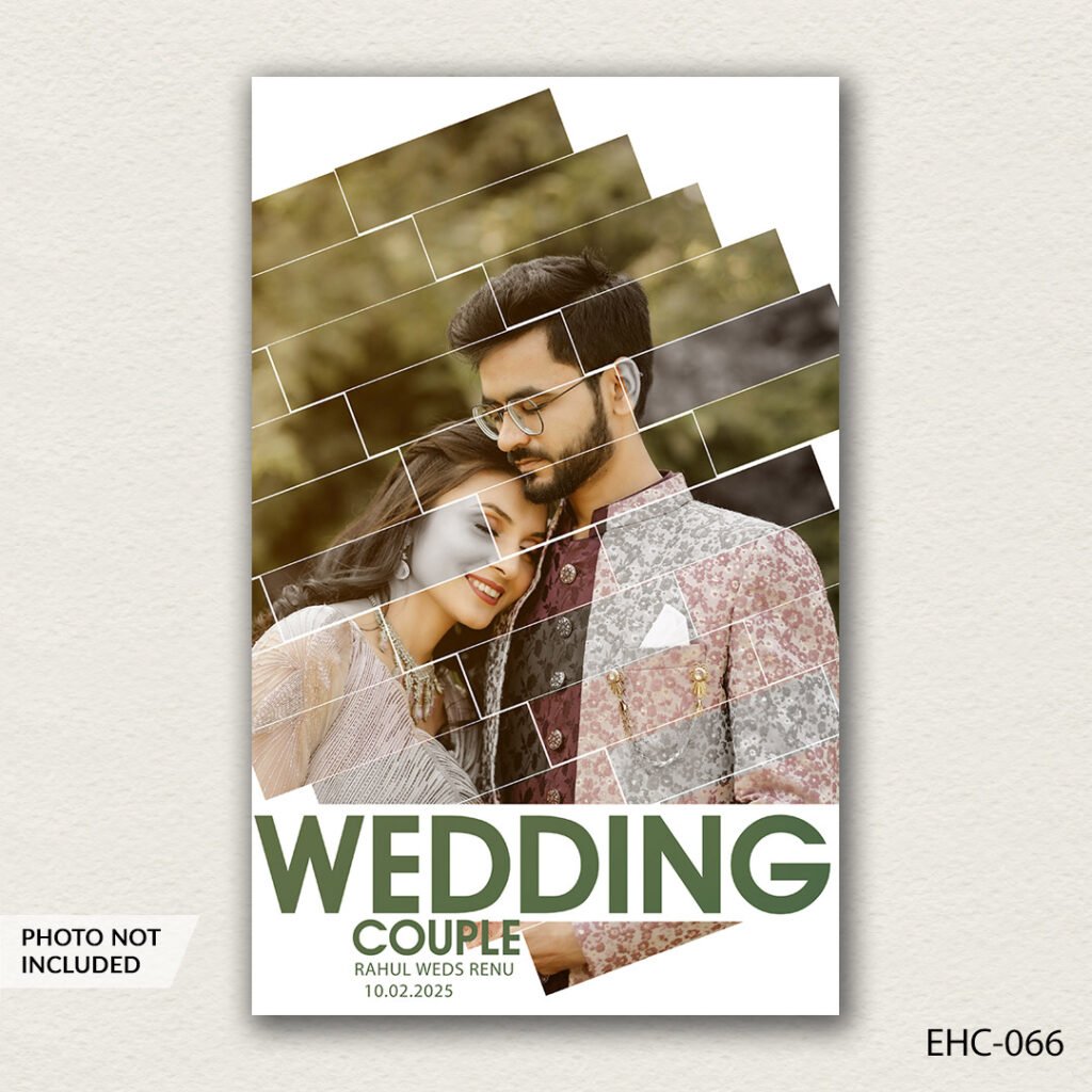 photo collage PSD template EHC-066