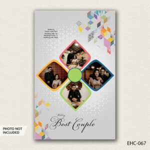 photo collage PSD template EHC-067