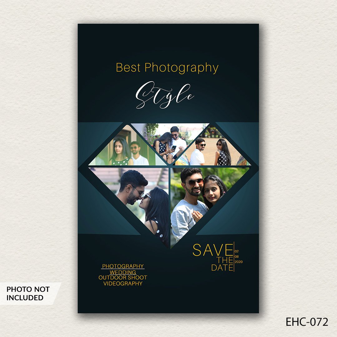photo collage PSD template EHC-072