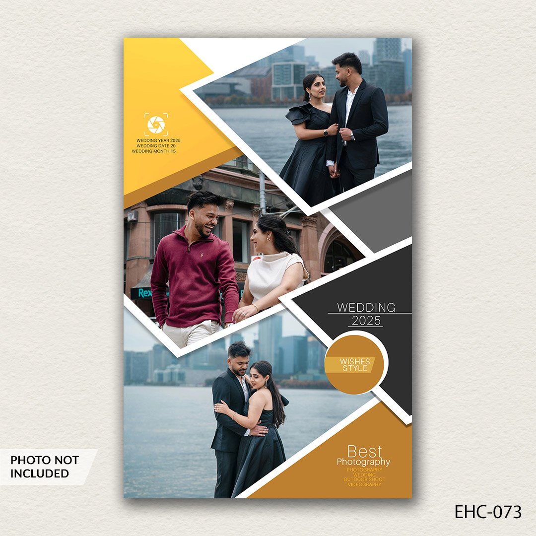 photo collage PSD template EHC-073