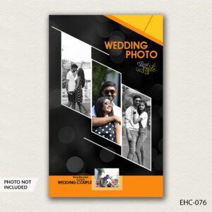 photo collage PSD template EHC-076