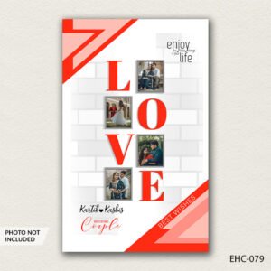 photo collage PSD template EHC-079