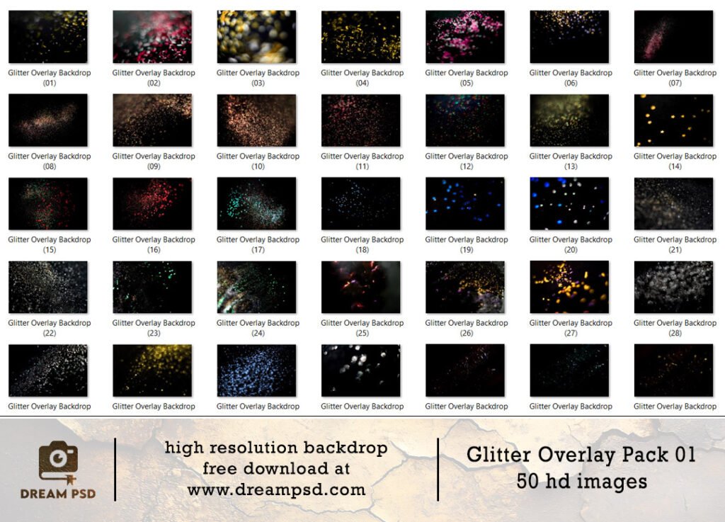 Glitter Overlay Pack 01