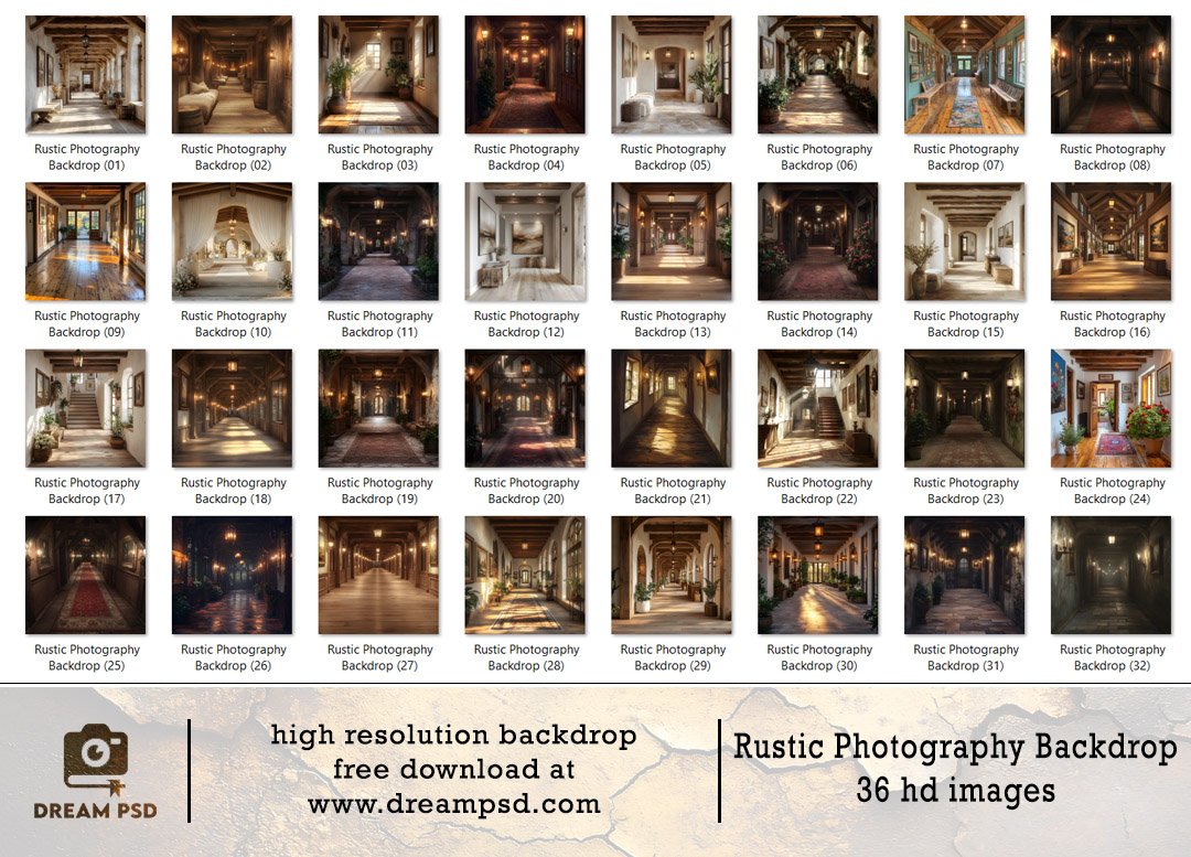 Rustic Photography Backdrop