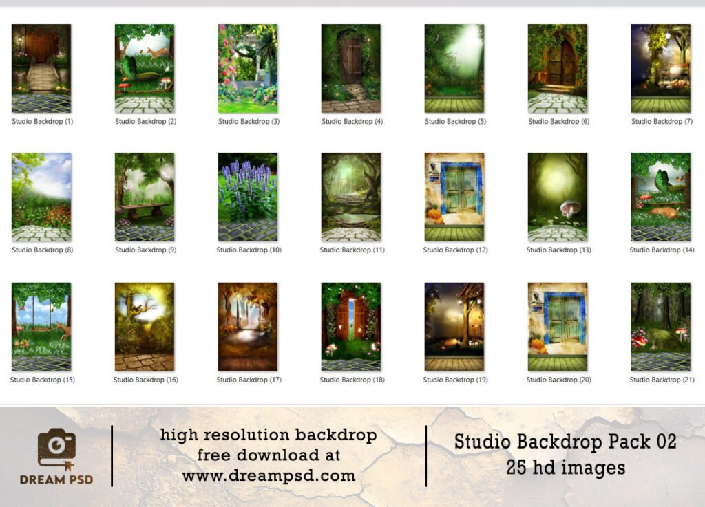 Studio Backdrop Pack 02