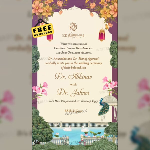 Wedding Invitation EH-511
